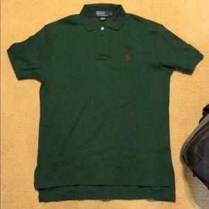 Green Ralph Lauren Polo. Worn twice.